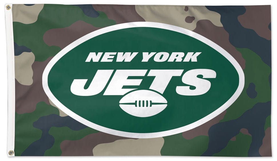 New York Jets Flag 3x5 Military Camo 32504321 Heartland Flags