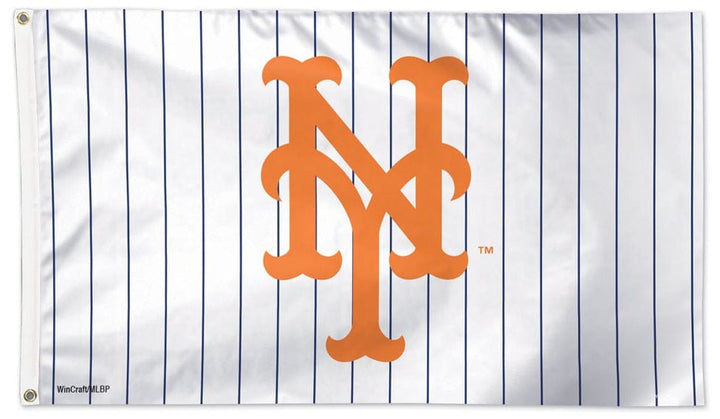 New York Mets Flag 3x5 Pinstripe NY Logo 63592117 Heartland Flags