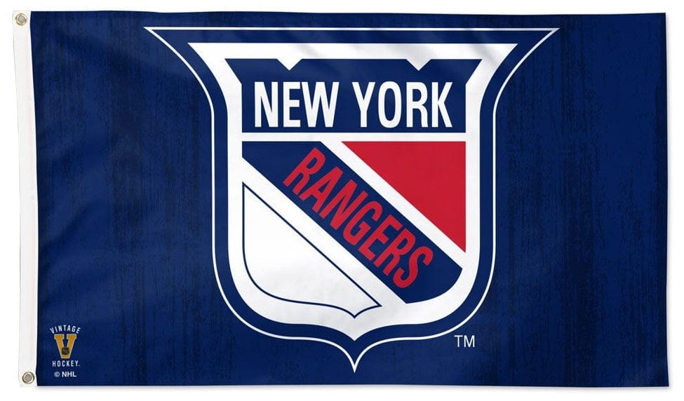 New York Rangers Flag 3x5 Vintage Logo 41640321 Heartland Flags