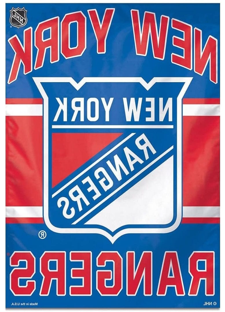 New York Rangers Vertical Banner Flag 01523017 Heartland Flags