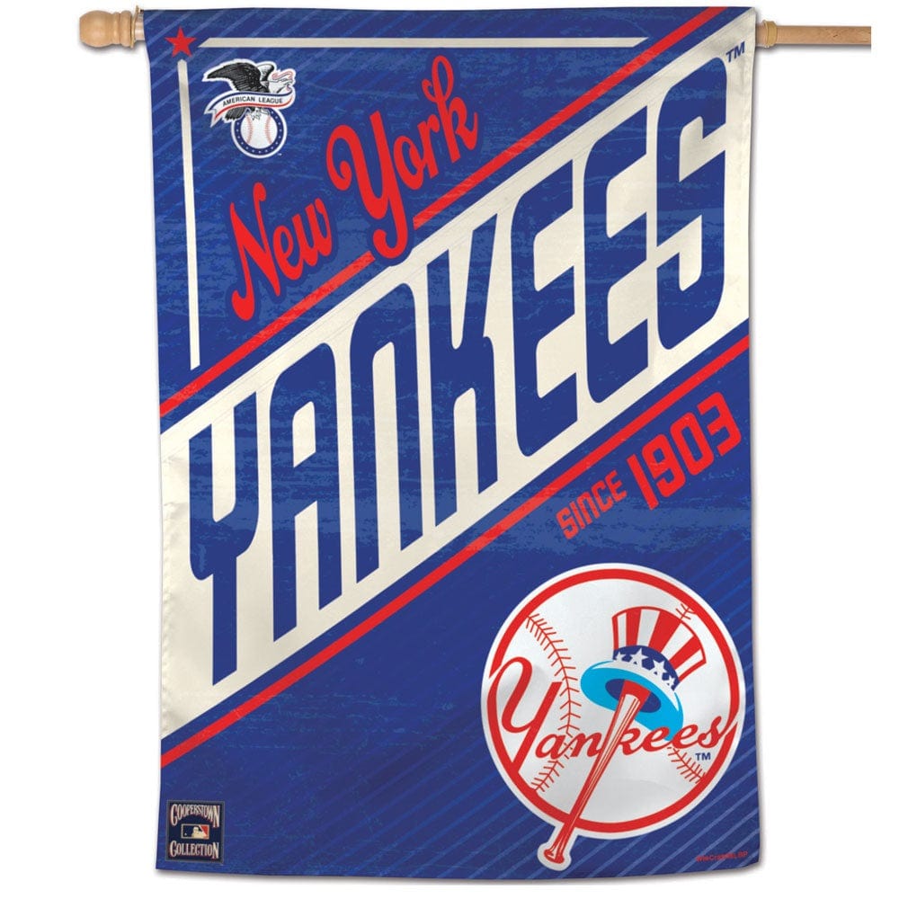 New York Yankees Banner Cooperstown Collection Flag 05224419 Heartland Flags
