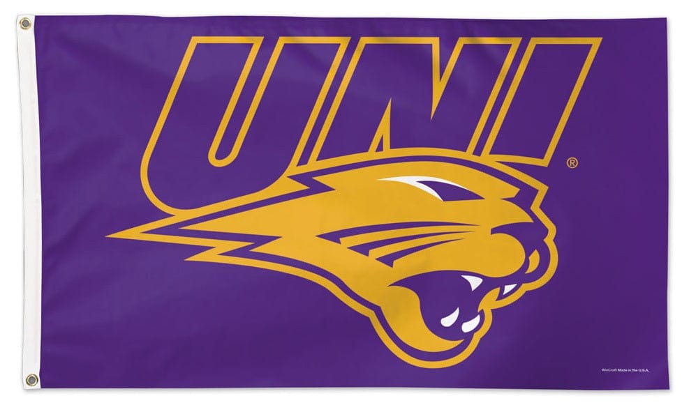 Northern Iowa Panthers Flag 3x5 Purple UNI 02229115 Heartland Flags
