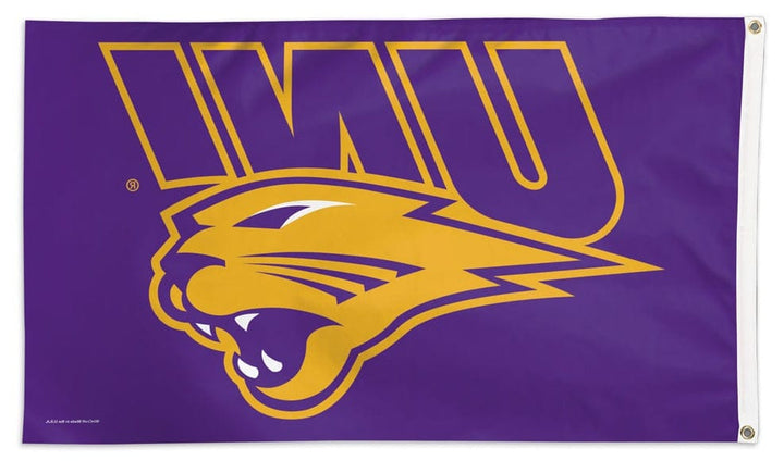 Northern Iowa Panthers Flag 3x5 Purple UNI 02229115 Heartland Flags
