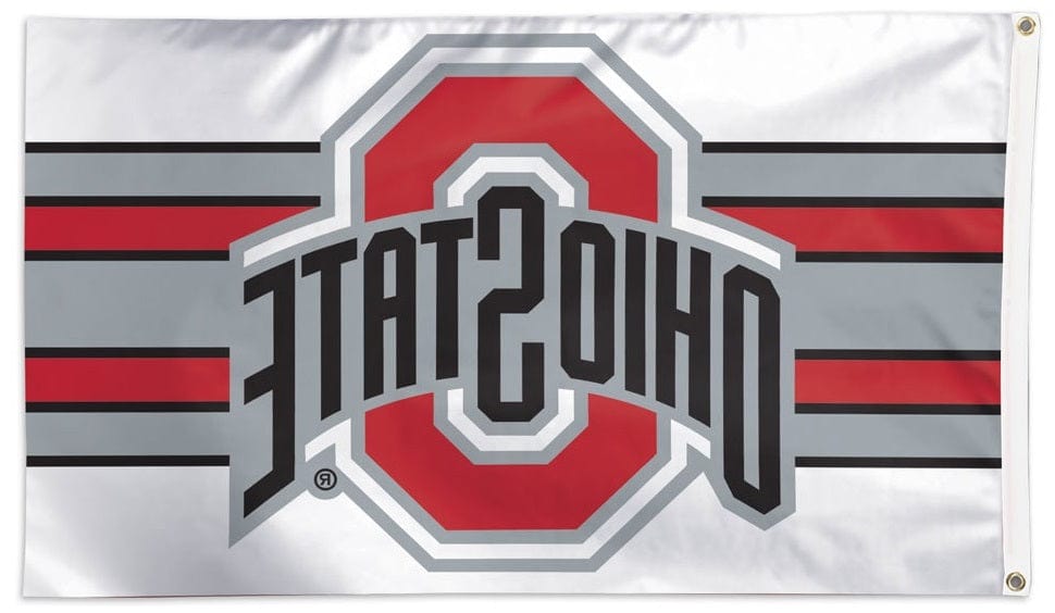 Ohio State Buckeyes Flag 3x5 Jersey Stripe 29392221 Heartland Flags