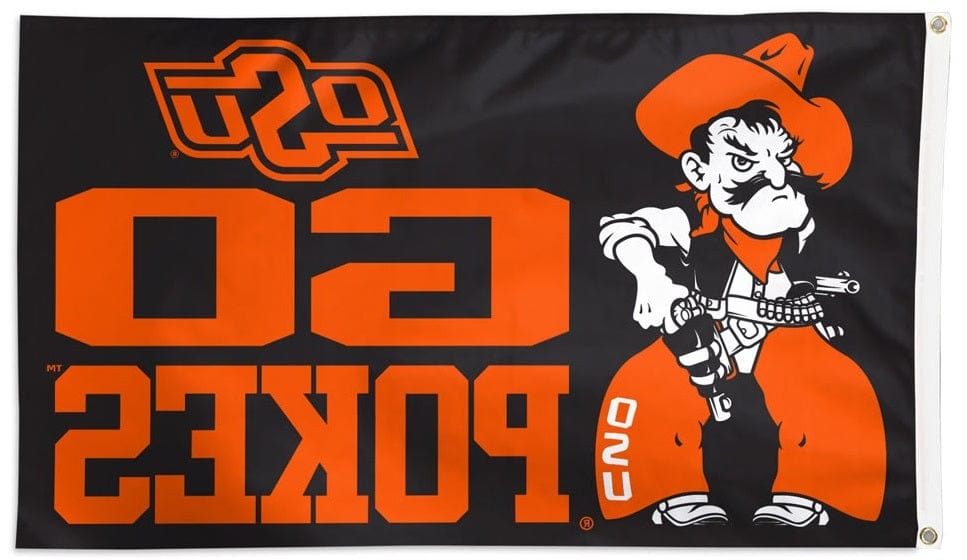 Oklahoma State Cowboys Flag 3x5 Go Pokes 34682321 Heartland Flags