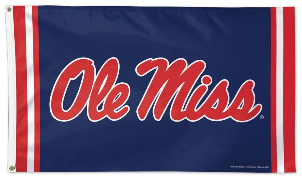 Ole Miss Flag 3x5 Mississippi 03648215 Heartland Flags