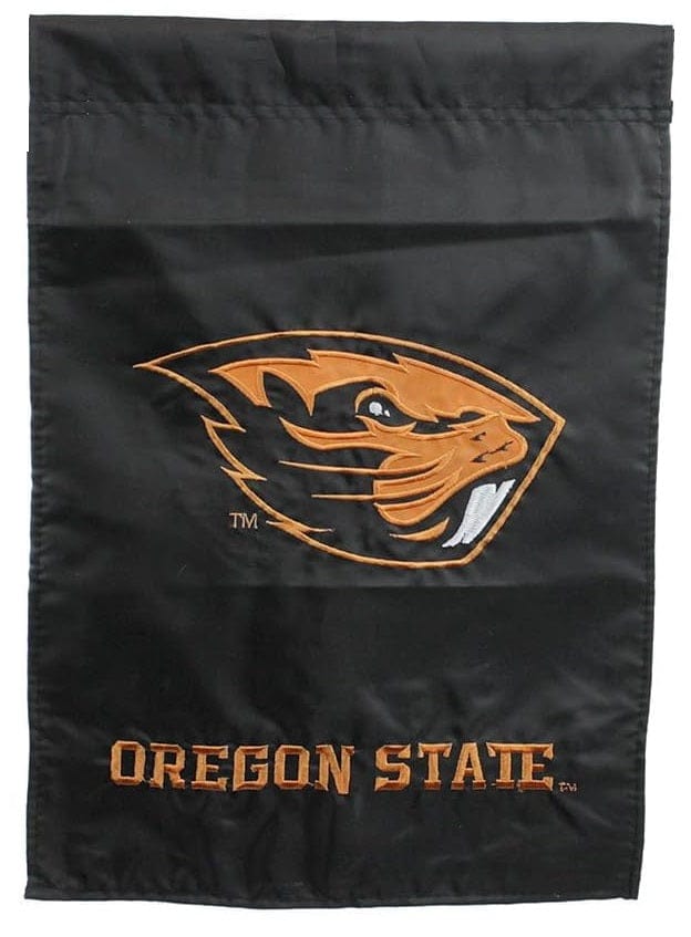Oregon State Beavers Garden Flag 2 Sided Appliqued 16989 Heartland Flags