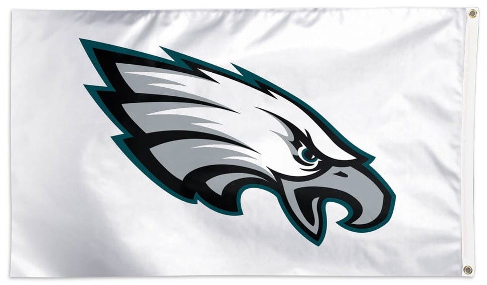 Philadelphia Eagles Flag 3x5 Logo White 32976321 Heartland Flags