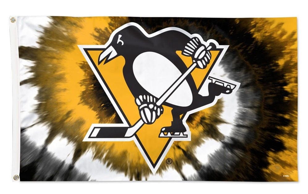 Pittsburgh Penguins Flag 3x5 Tie Dye 36307321 Heartland Flags