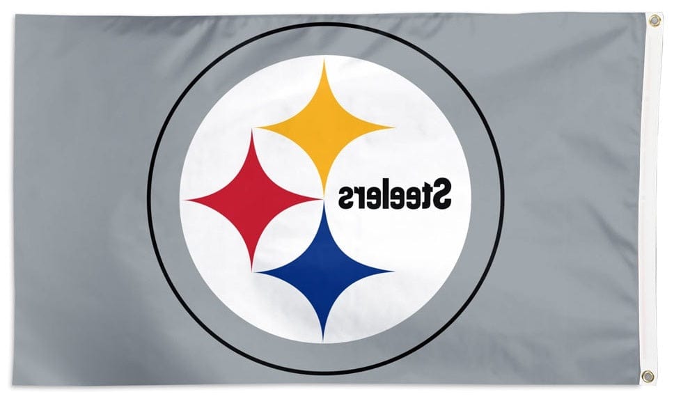 Pittsburgh Steelers Flag 3x5 Grey 33071321 Heartland Flags