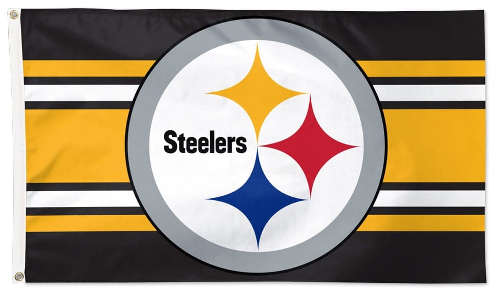 Pittsburgh Steelers Flag 3x5 Home Stripe 33081521 Heartland Flags