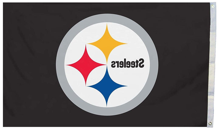 Pittsburgh Steelers Flag 3x5 Logo Black 94913B Heartland Flags