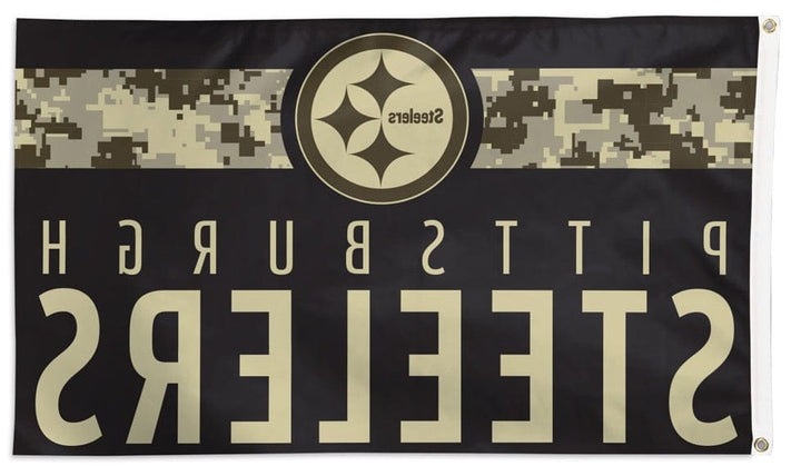 Pittsburgh Steelers Flag 3x5 Military Digi Camo 33080321 Heartland Flags