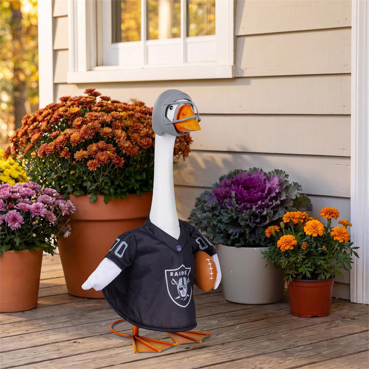 Las Vegas Raiders Porch Goose Outfit for 21 Inch Goose