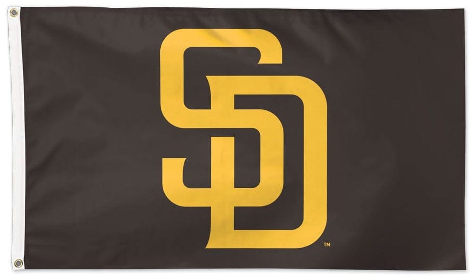 San Diego Padres Flag 3x5 SD Logo 2 Sided 153532 Heartland Flags