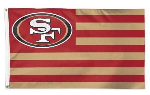 San Francisco 49ers Flag 3x5 Americana Patriotic 67306117 Heartland Flags