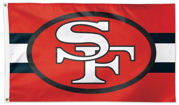 San Francisco 49ers Flag 3x5 Classic Retro Logo 28632218 Heartland Flags