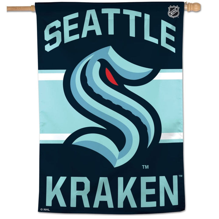 Seattle Kraken Banner Logo House Flag 20198320 Heartland Flags