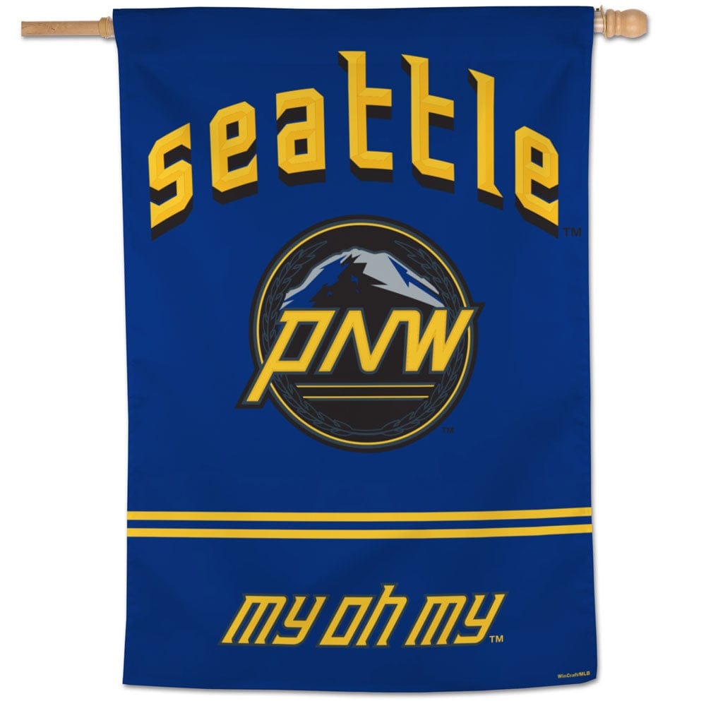 Seattle Mariners Banner City Connect Flag PNW My Oh My 63930323 Heartland Flags