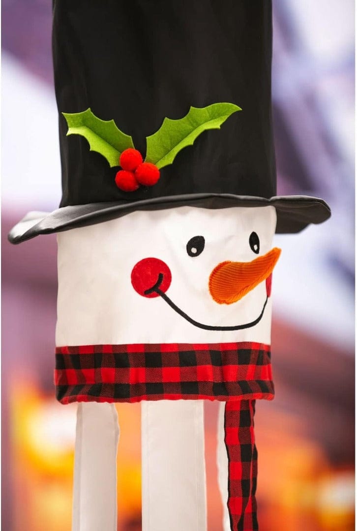 Snowman 3D Windsock 36 Inches Long Cardinal 401112 Heartland Flags