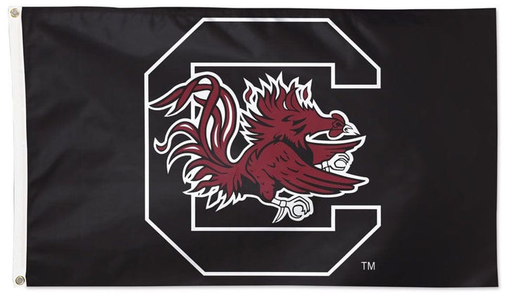 South Carolina Gamecocks Flag 3x5 Black Logo 27581321 Heartland Flags