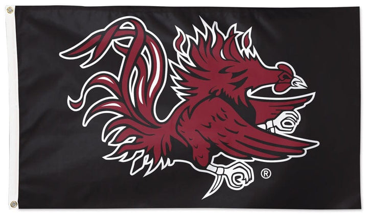 South Carolina Gamecocks Flag 3x5 Logo Black 34668321 Heartland Flags