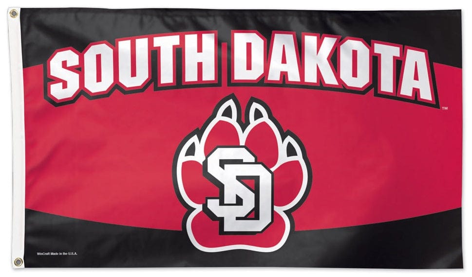 South Dakota Flag 3x5 Coyotes SD 02319115 Heartland Flags