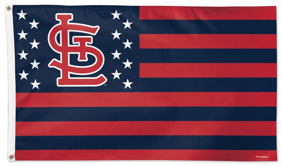 St Louis Cardinals Flag 3x5 Americana Stars and Stripes 02507120 Heartland Flags