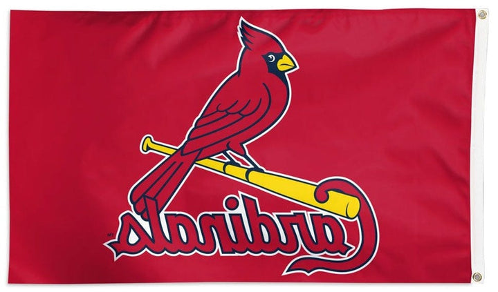 St Louis Cardinals Flag 3x5 Batting Bird Logo 01792115 Heartland Flags
