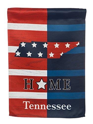 State of Tennessee Home Patriotic Garden Flag 2 Sided 8S0005 Heartland Flags