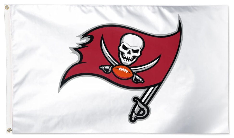Tampa Bay Buccaneers Flag 3x5 White 33039321 Heartland Flags