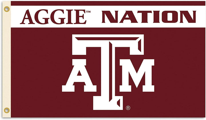 Texas A&M Aggie Nation Flag 3x5 Logo 95230 Heartland Flags