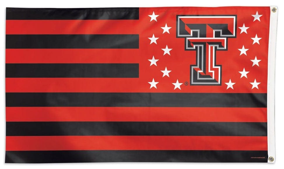 Texas Tech Flag 3x5 Stars and Stripes Americana 13433115 Heartland Flags