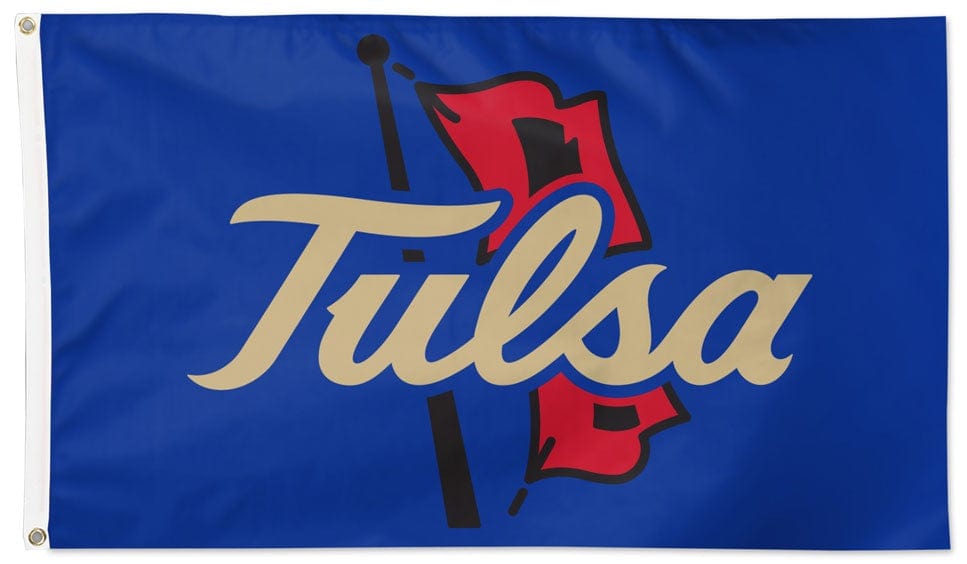 Tulsa Golden Hurricanes Flag 3x5 Logo 16201222 Heartland Flags