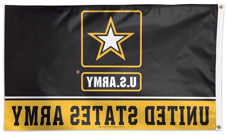 United States Army Flag 3x5 Black Yellow Star 04828319 Heartland Flags