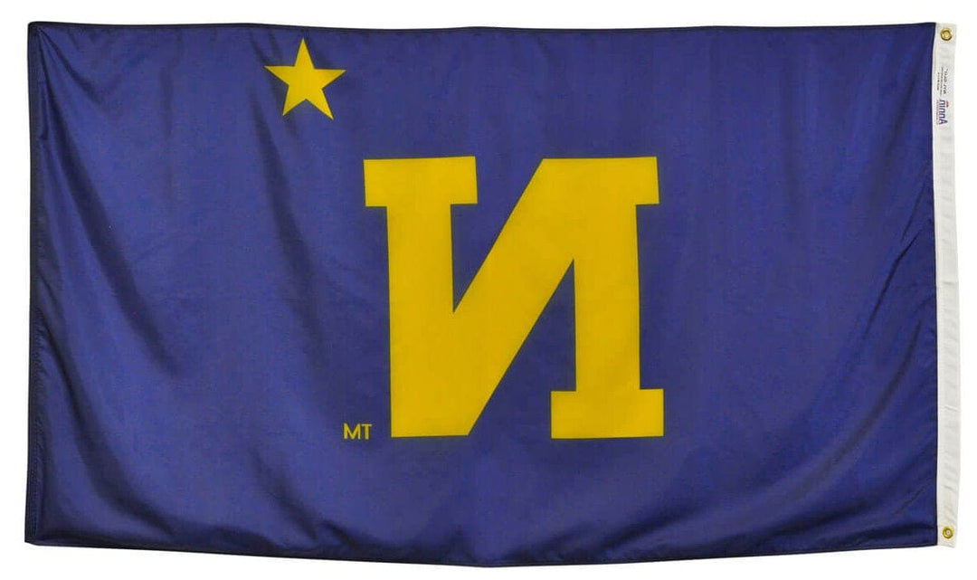 US Naval Academy Flag 3x5 N Logo 3956 Heartland Flags