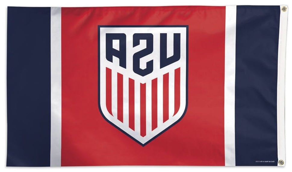 USA Soccer National Team Flag 3x5 Red White Blue 12829116 Heartland Flags