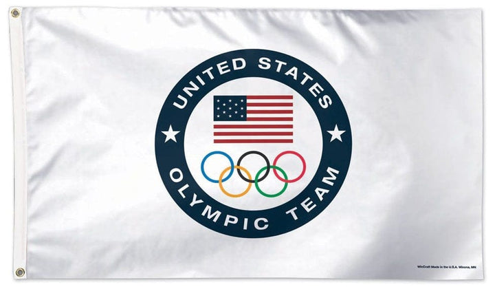 USOC Olympic Team Flag 3x5 United States 78202116 Heartland Flags