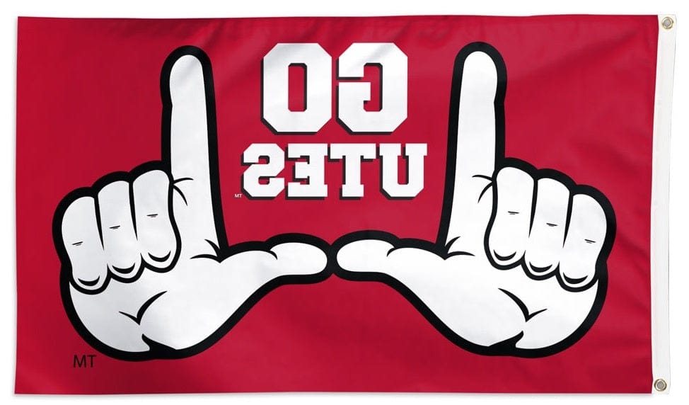 Utah Flag 3x5 Go Utes Solgan heartlandflags