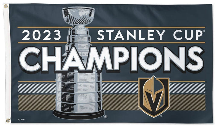 Vegas Golden Knights 3x5 Flag 2023 Stanley Cup Champions 09213324 Heartland Flags