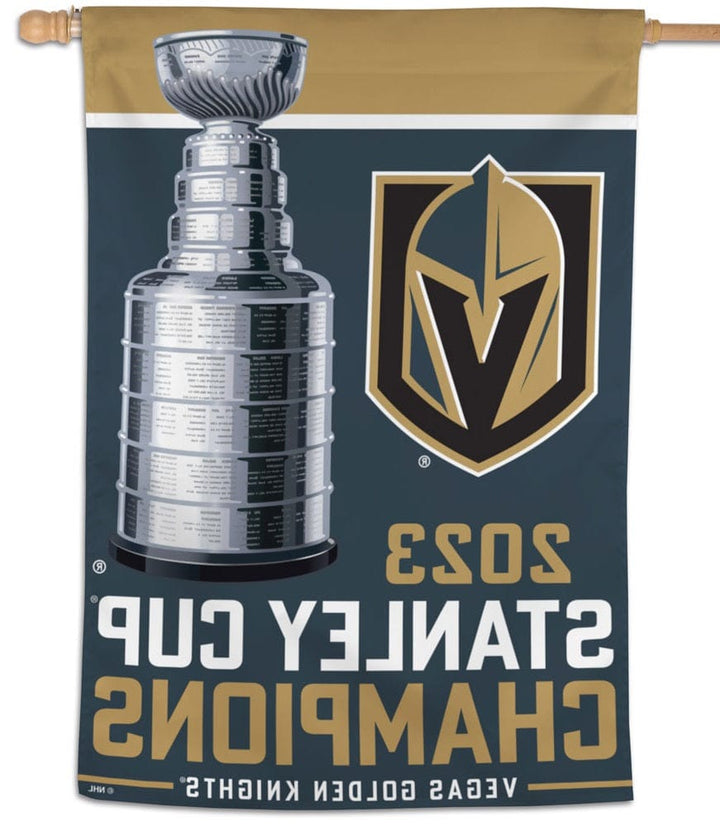 Vegas Golden Knights Banner 2023 Stanley Cup Champions 09212324 Heartland Flags