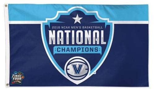 Villanova Wildcats Flag 3x5 2018 National Champions Basketball 9765918A Heartland Flags