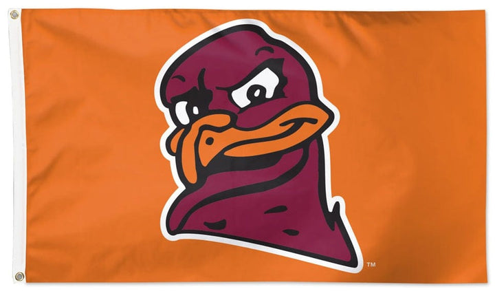 Virginia Tech Hokies Flag 3x5 Mascot Orange heartlandflags