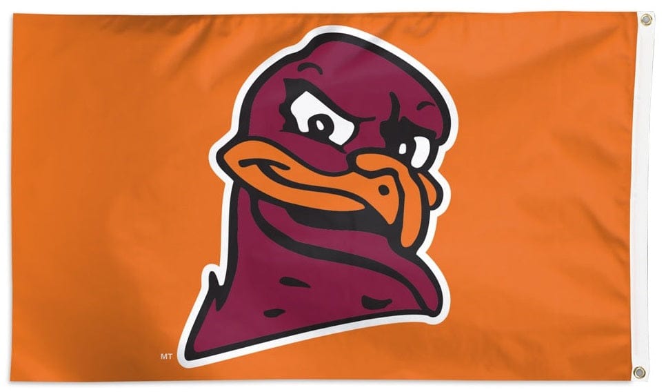 Virginia Tech Hokies Flag 3x5 Mascot Orange heartlandflags