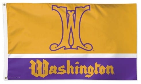 Washington Huskies Flag 3x5 Throwback Logo Classic 02746218 Heartland Flags