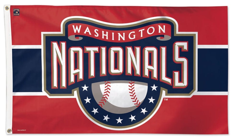 Washington Nationals Flag 3x5 Retro Throwback Cooperstown 04414419 Heartland Flags