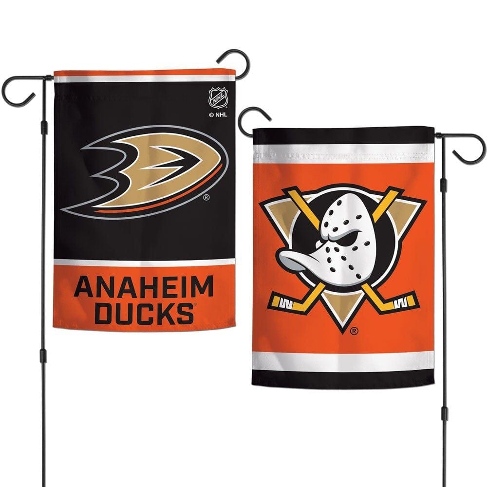 Anaheim Ducks Garden Flag 2 Sided Logo Hockey heartlandflags