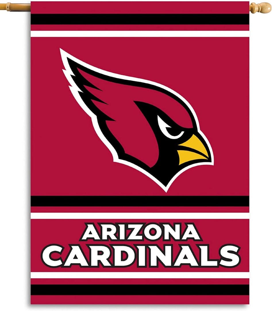 Arizona Cardinals Flag 2 Sided Vertical House Banner heartlandflags