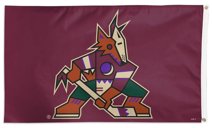 Arizona Coyotes Flag 3x5 Logo heartlandflags