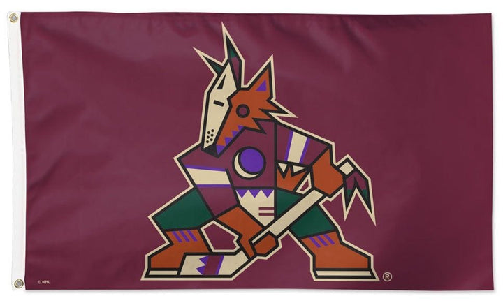 Arizona Coyotes Flag 3x5 Logo heartlandflags